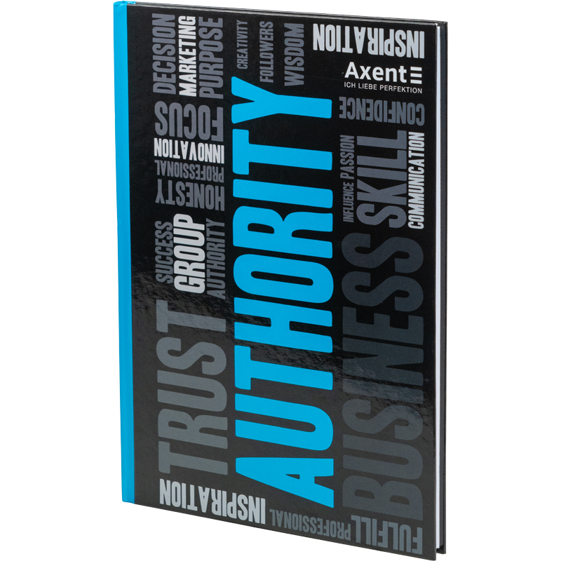 Книга записна Axent Colors 8421-05-A, А4, 80 аркушів, клітинка, блакитна